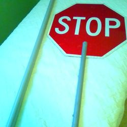 Traffic Control Sign Stop/Slow
