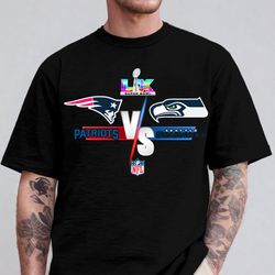 Super Bowl 2026 Tees Seahawks Patriots