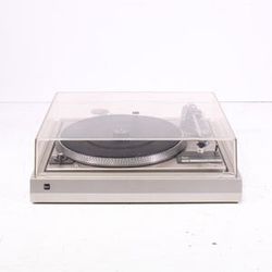Dual CS 505-1 Belt Drive Semi-Automatic Turntable Silver