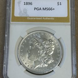 1896 Morgan Dollar PGA MS66+