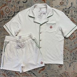 2 piece set Casablanca men’s size L/XL