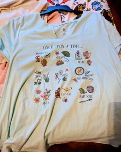 Ladies 22/24 Disney's Princess Once Upon A Time Shirt