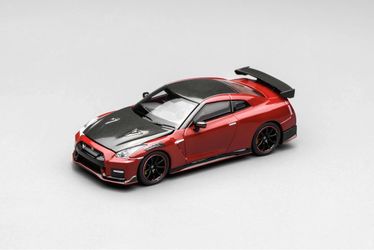 Motorhelix 1:64 Nissan GT-R NISMO R35 Special Edition 2022 NISMO Vibrant Red