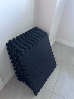 16-  .5 inch thick gym mats