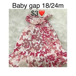 Dress Great Condition For Girls Size 18 Months 🌸🌸🌸firm Price 