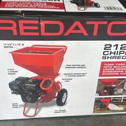 PREDATOR 6.5 HP (212cc) Chipper Shredder