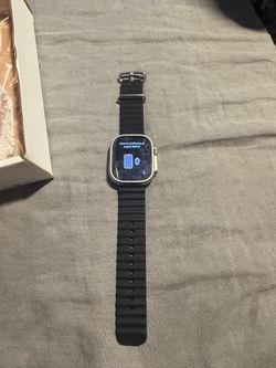 Apple Watch Ultra GPS+Cell 49mm Titanium Case Midnight Ocean Band (Used)