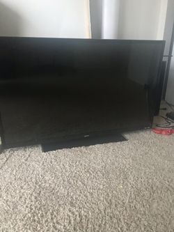 TV no smart size 55 inch Sanyo