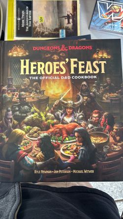 Heroes’ Feast Official D&D cookbook