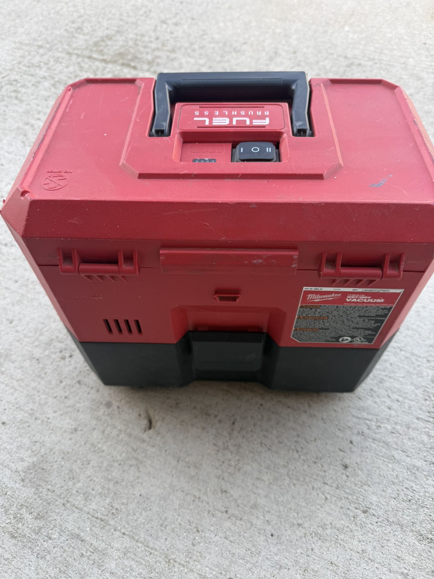 Milwaukee M12 Shop Vac