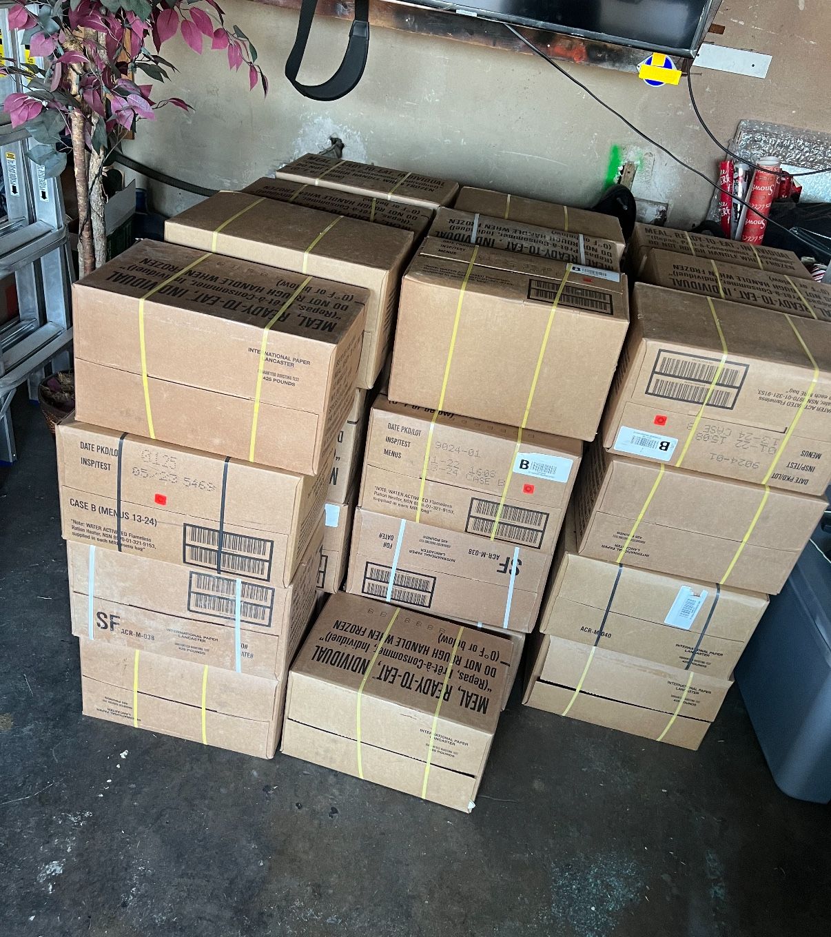 MRE’s (Meals Ready To Eat)
