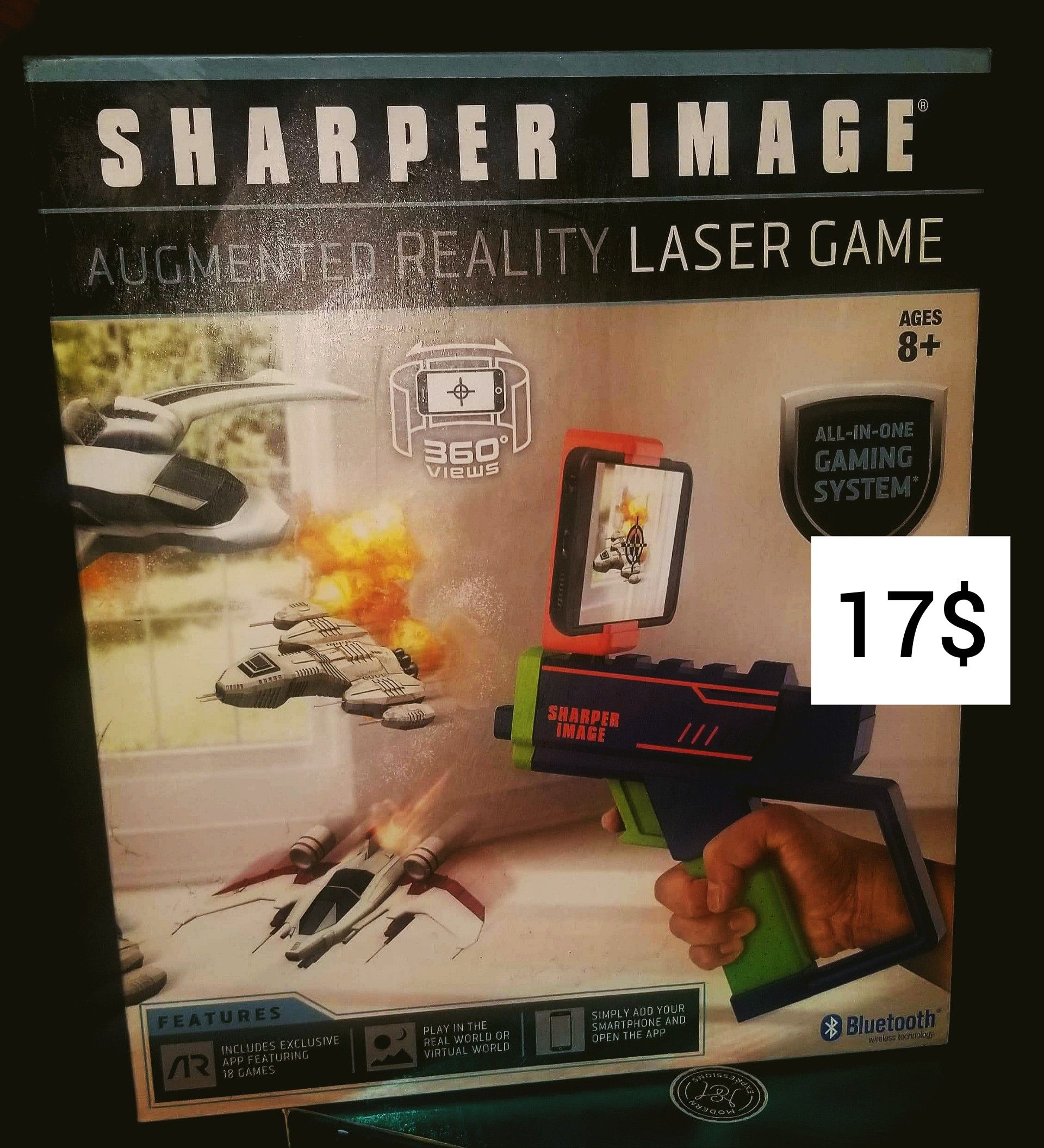 Laser game toy