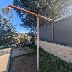 Free Metal T-post Clothes Dryer