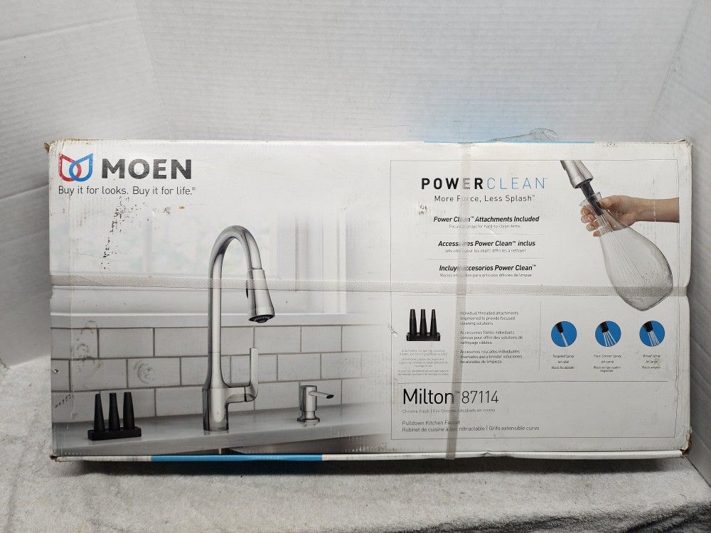 Moen Milton Pulldown Kitchen Faucet Brand New (Price Is Firm)