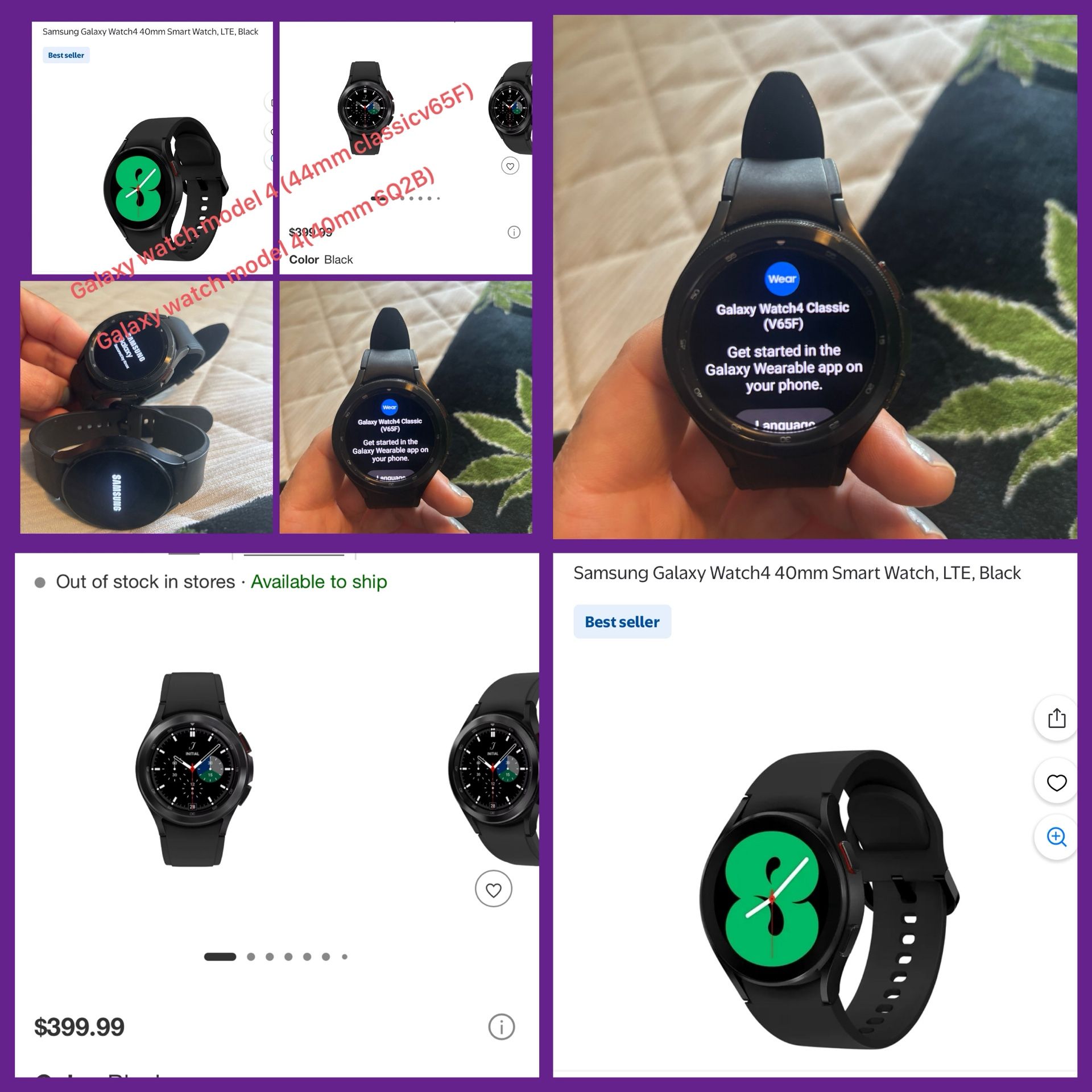 Samsung Galaxy Watch $100 Each 