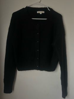 Juniors black knitted size m