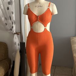 Orange Jump Suit