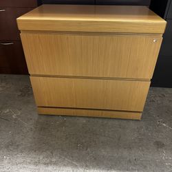 OFFICE/HOME FILE CABINET 2 DRAWERS LATERAL FILE 