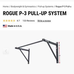 Rogue P3 Pull Up Bar Brackets