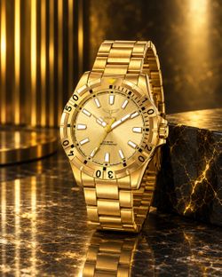 Men’s Gold Invicta Watch