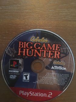 Sony PlayStation ps2 big game hunter
