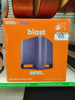 Onn. Blast 10" Subwoofer