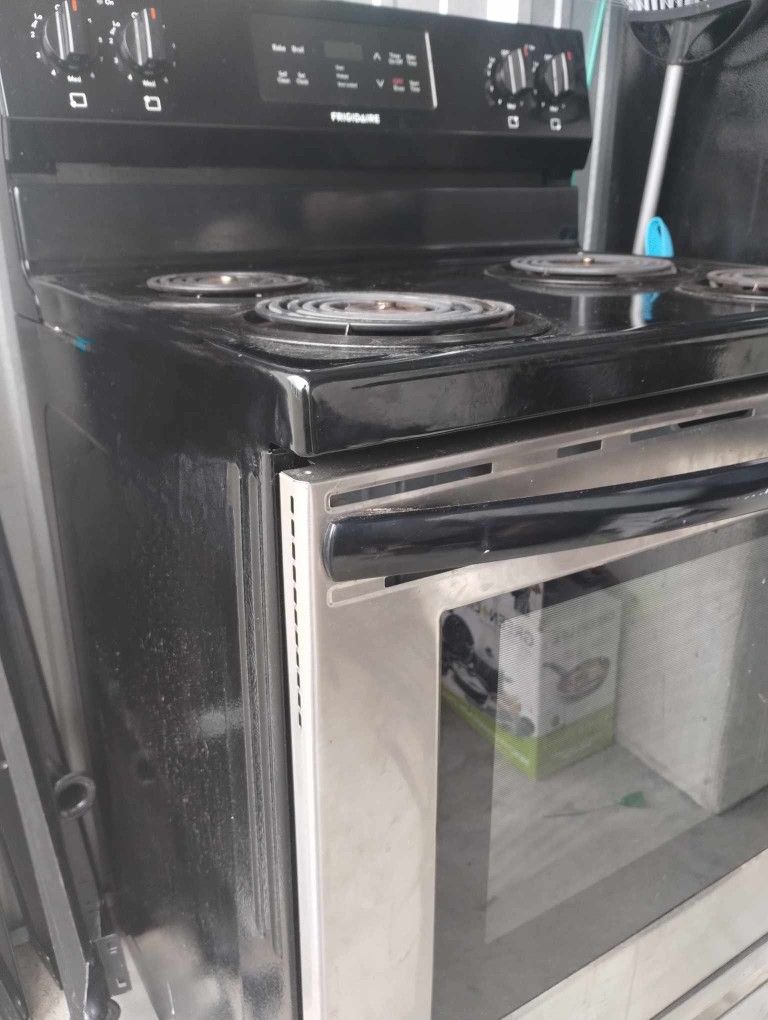 A Frigidaire Stainless Steel Stove