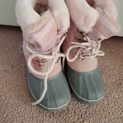 Little Girl Snow Boot Size 12M