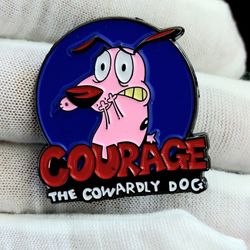 Courage Cowardly Dog Hot Pin
