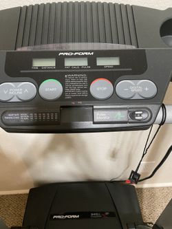 Proform 345s crosswalk treadmill for 2024 sale