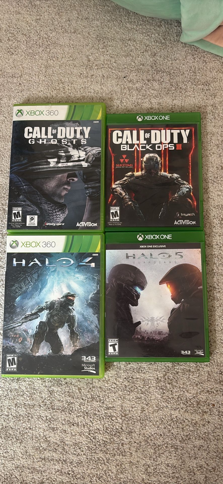 Xbox 360 And Xbox One Games