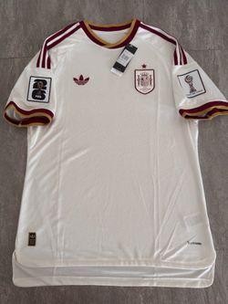 Spain 2026 World Cup Player Version(Slim Fit) size 3XL(57cm) Away Jersey