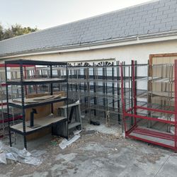 Lot of 40+ Super Sturdy Shelves. Heavy Duty And Super Durable