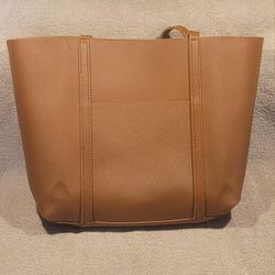HENNY + LEV DANIELLE TOTE BAG * VEGAN LEATHER PURSE TRAVEL CARRY FASHION ACCESSORY 