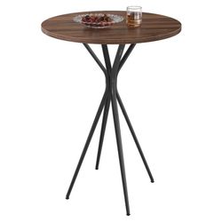 Songmics Home - Bar Table, Round Cocktail High Top Pub Bistro NEW IN BOX! OBO