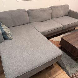 2 Piece Sectional Couch