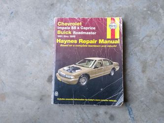 Chevy Caprice and Chevy Impala repair manual