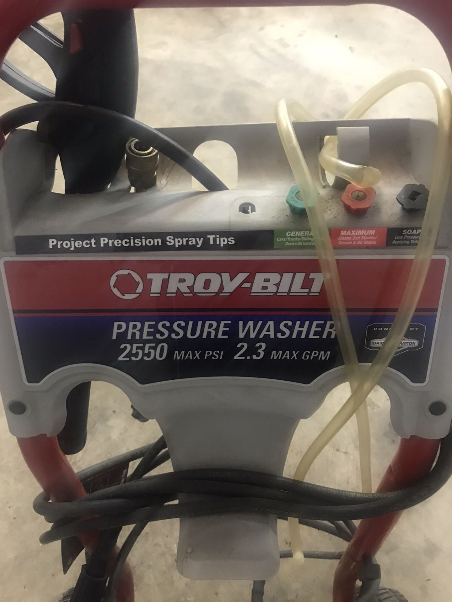 Troy-Bilt Pressure Washer