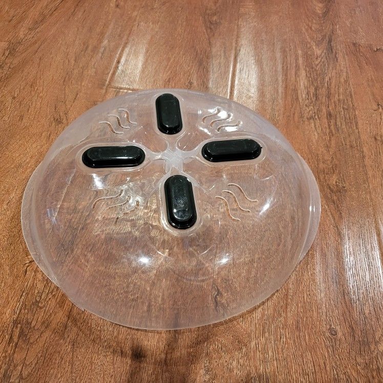 Microwave Dish Cover Magnetic 