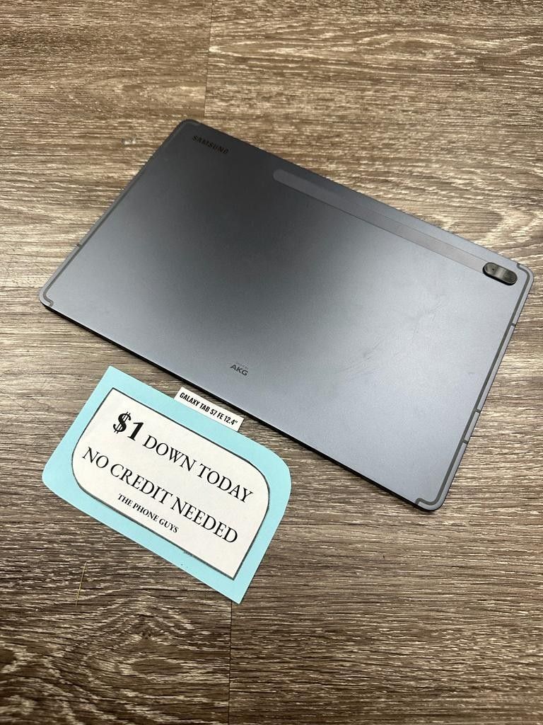 Samsung Galaxy Tab S7 FE Tablet 90 Days Warranty Payment Plan Available ONLY $1 DOWN