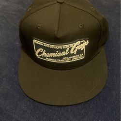 “Chemical Guys” Stitched Rubber Label Snapback hat cap