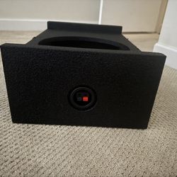Never Used Rockville RQT12 Downfiring Sub Box