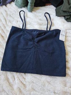 Navy Blue Tank Top
