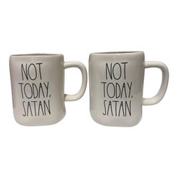 New Rae Dunn Not Today Satan Mugs $10 Each