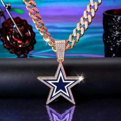 Bling Cowboys Necklace And Pendant 