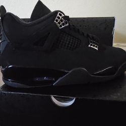 Jordan Retro 4 Black Cats  2025 (Size 9.5)