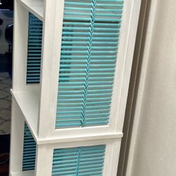 Wood Book Case Shelving Unit