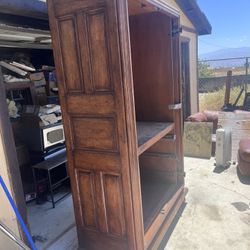 Solid Wood Armois Wardrobe
