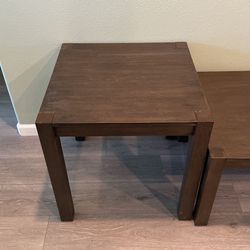 2 Stands And A Coffee Table