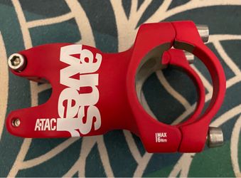 Answer ATAC 50mm MTB Stem 31.8mm Red